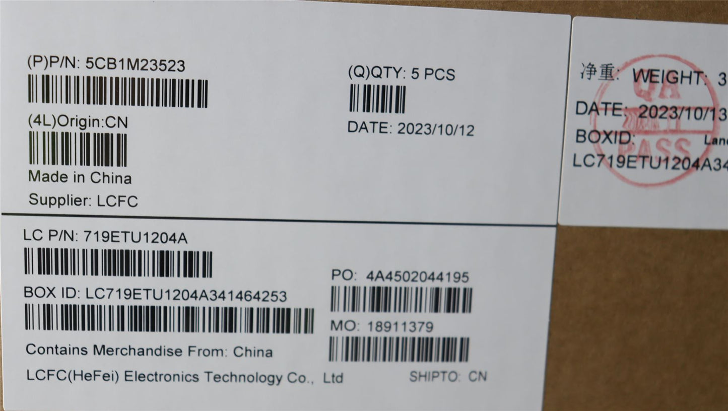Lenovo COVER Upper Case ASM_GER L 83ERAGFP NBL 5CB1M23523
