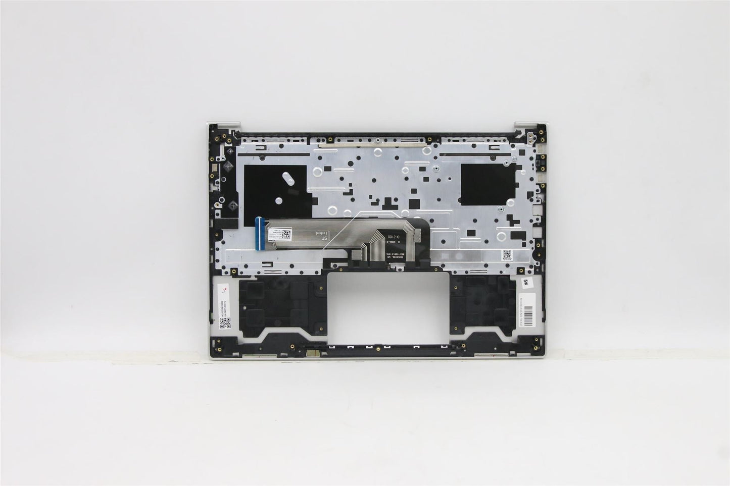 Lenovo IdeaPad 7 13ITL05 Keyboard Palmrest Top Cover UK Light Silver 5CB1B01039