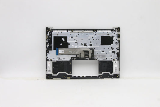 Lenovo IdeaPad 7 13ITL05 Keyboard Palmrest Top Cover UK Light Silver 5CB1B01039