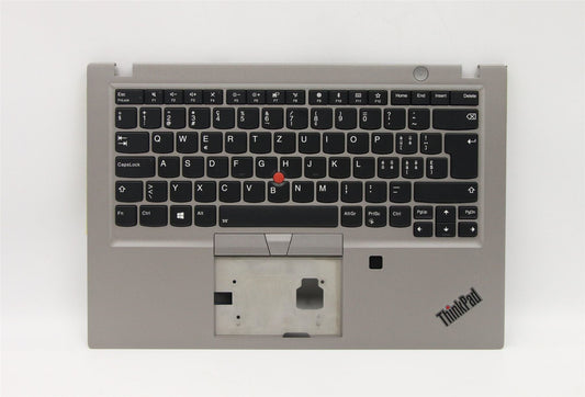 Lenovo ThinkPad T490s Keyboard Palmrest Top Cover Swiss Black Backlit 02HM374