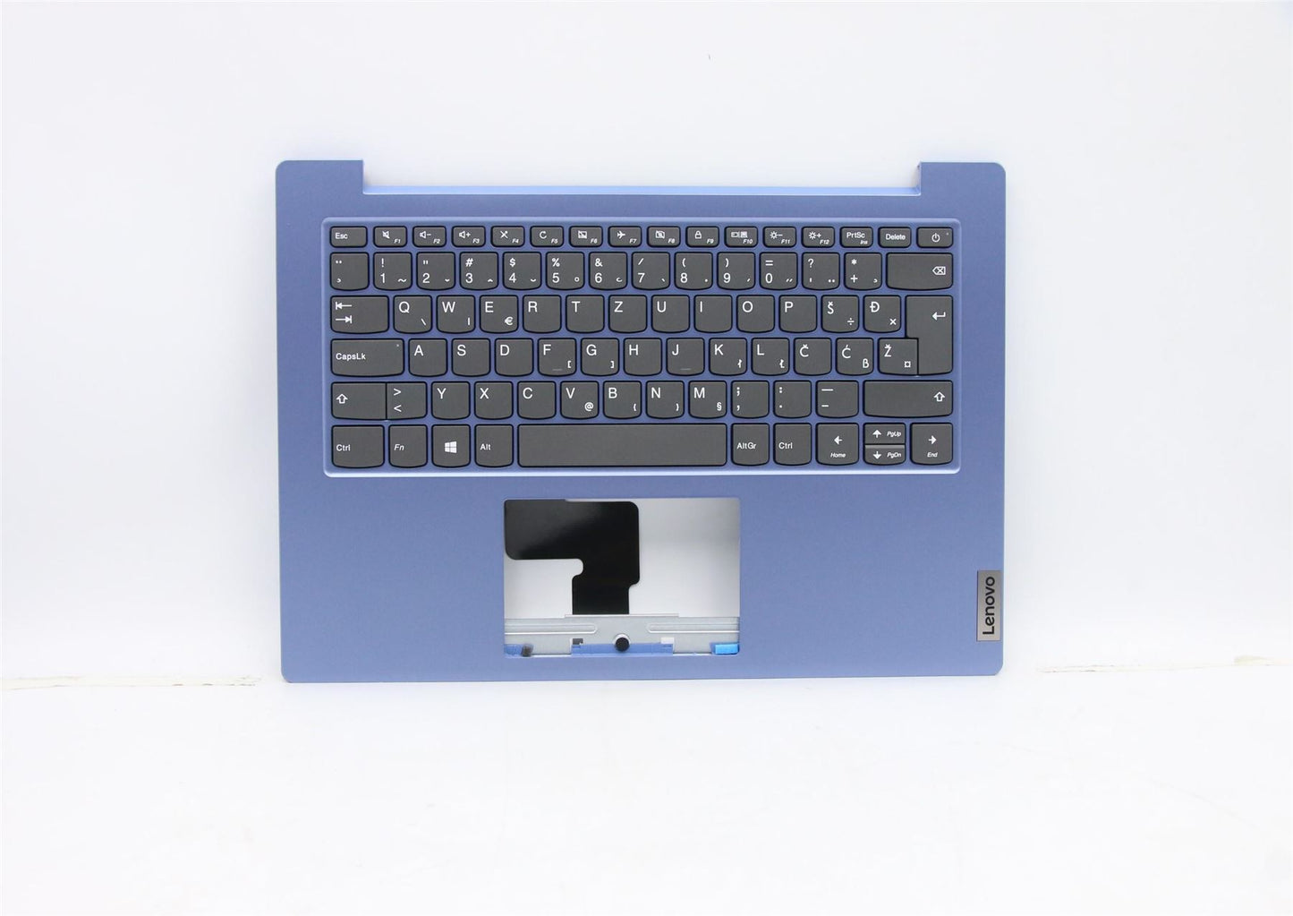 Lenovo IdeaPad 1-14ADA05 Keyboard Palmrest Top Cover Slovenian Blue 5CB0Z56782