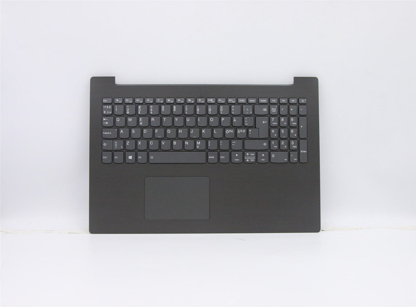 Lenovo IdeaPad 330-15ICH Keyboard Palmrest Top Cover Nordic Black 5CB0R47029