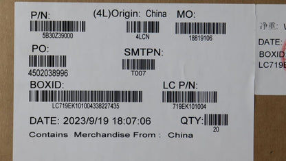 Lenovo FRU BEZEL KT6DA_B_SHEET_MIC_ASSY 5B30Z39000