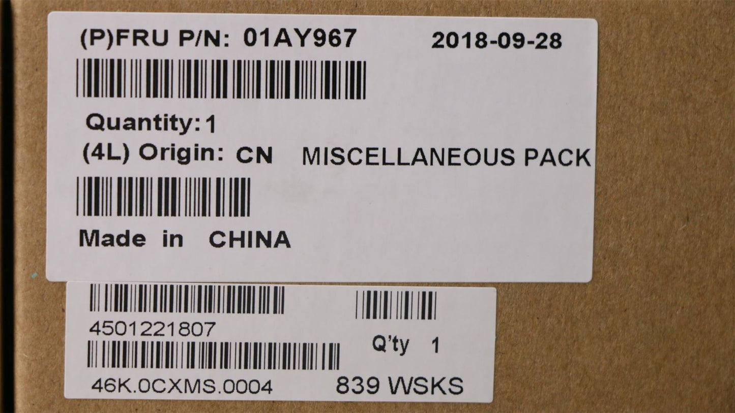 Lenovo MECHANICAL LCD Misc kit 01AY967
