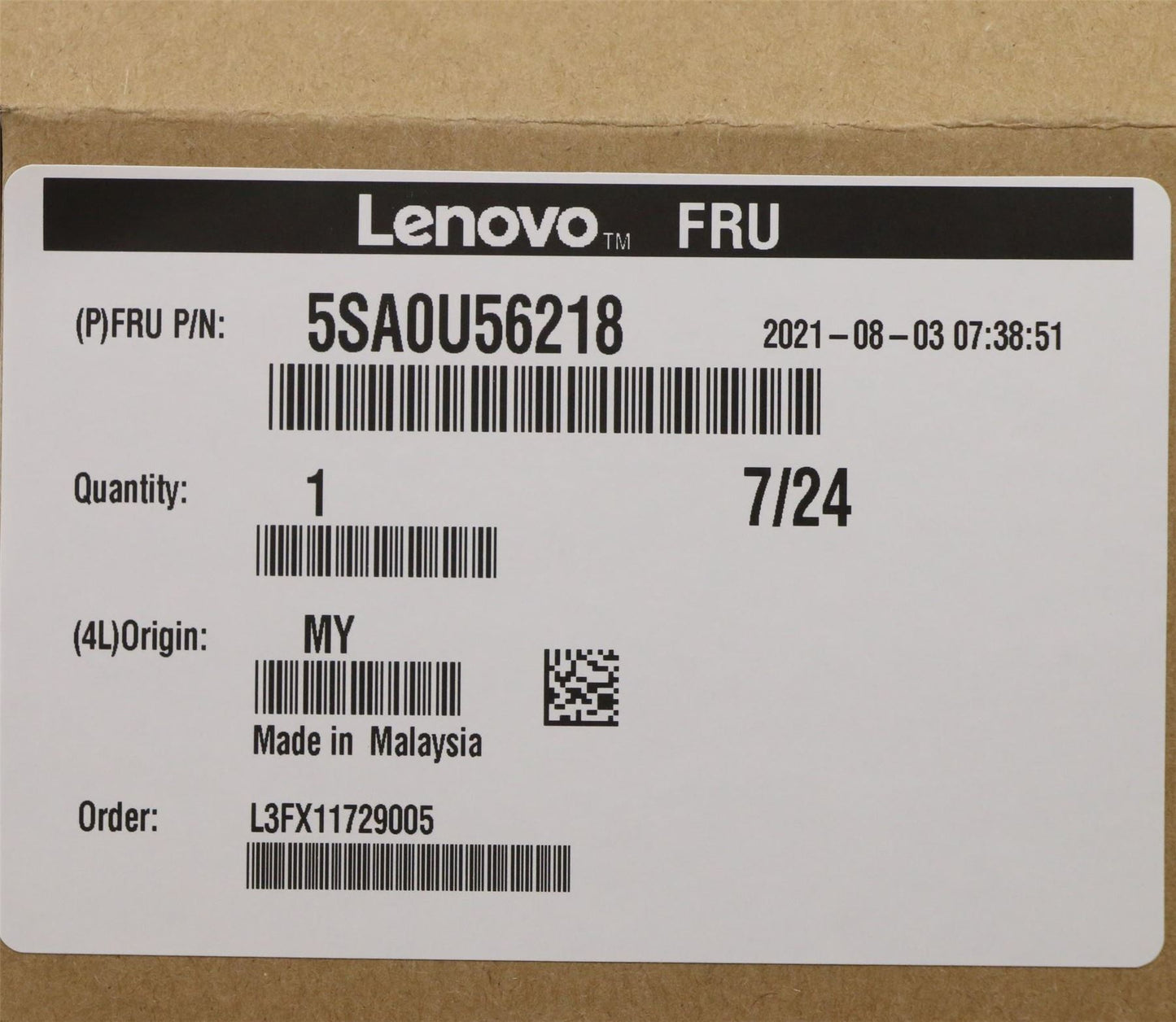 Lenovo V55t 15ARE M75t Gen 2 M75s Gen 2 M75q Gen 2 CPU Processor 5SA0U56218