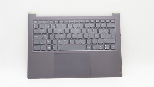 Lenovo Yoga 7 14ARH7 Palmrest Cover Touchpad Keyboard Belgian 5CB1J51043