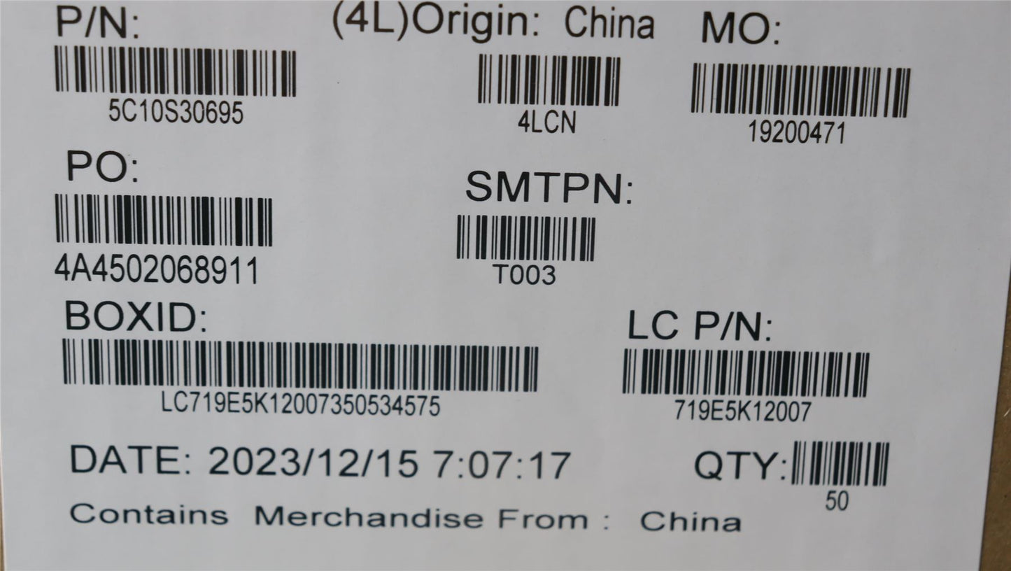 Lenovo Cable L 82WR IO CVILUX 5C10S30696