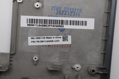 Lenovo ThinkPad X13 Gen 4 Keyboard Palmrest Top Cover Hungarian Grey 5M11L64336