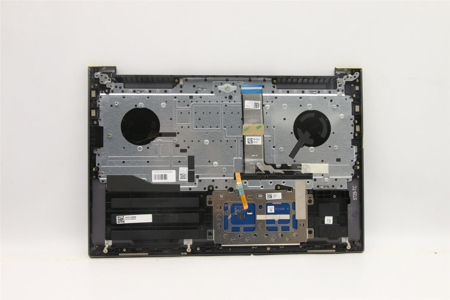 Lenovo IdeaPad 7 16ACH6 Palmrest Cover Touchpad Keyboard US Euro 5CB1F36881