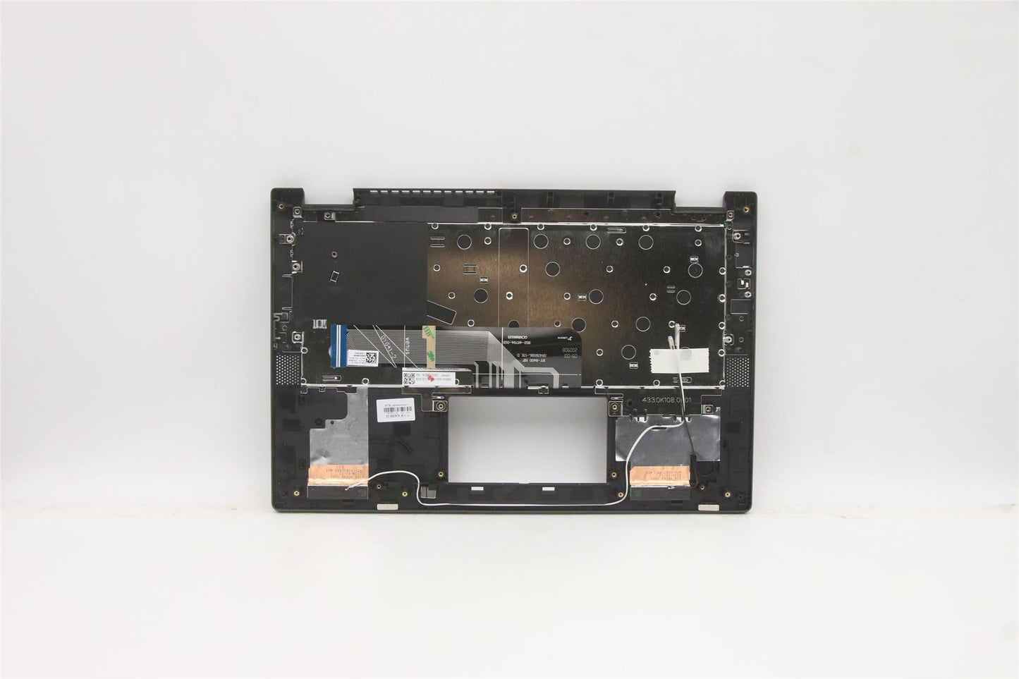 Lenovo IdeaPad 5 14ALC05 Keyboard Palmrest Top Cover German Grey 5CB1C33392