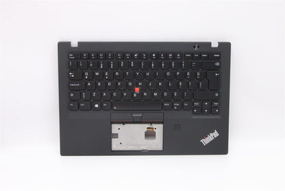 Lenovo Carbon X1 5th Keyboard Palmrest Top Cover Turkish Black 01LX537