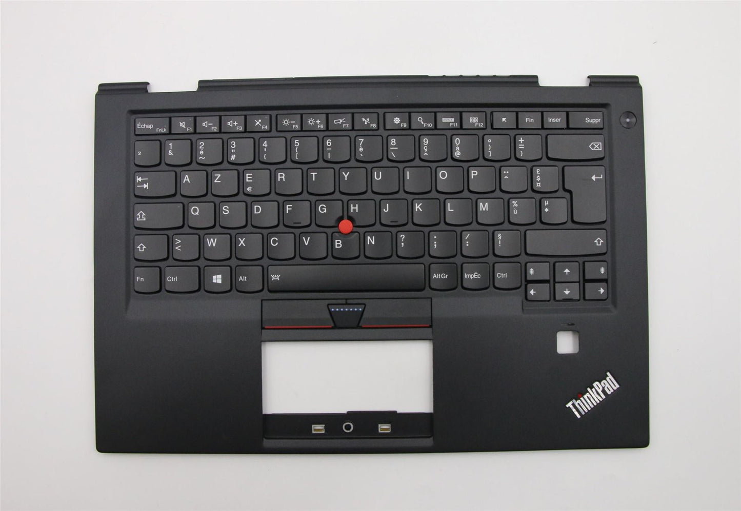 Lenovo Carbon X1 4th Keyboard Palmrest Top Cover French Black Backlit 01AV162