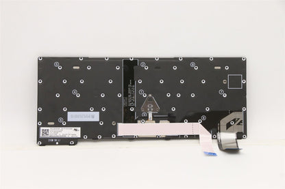 Lenovo ThinkPad X13 2 Keyboard Czech Black Backlit 5N21A21843