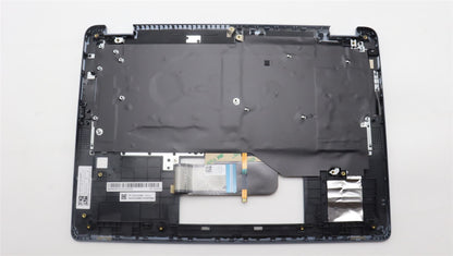 Lenovo IdeaPad 5 14ABR8 Keyboard Palmrest Top Cover Nordic Silver 5CB1K20868