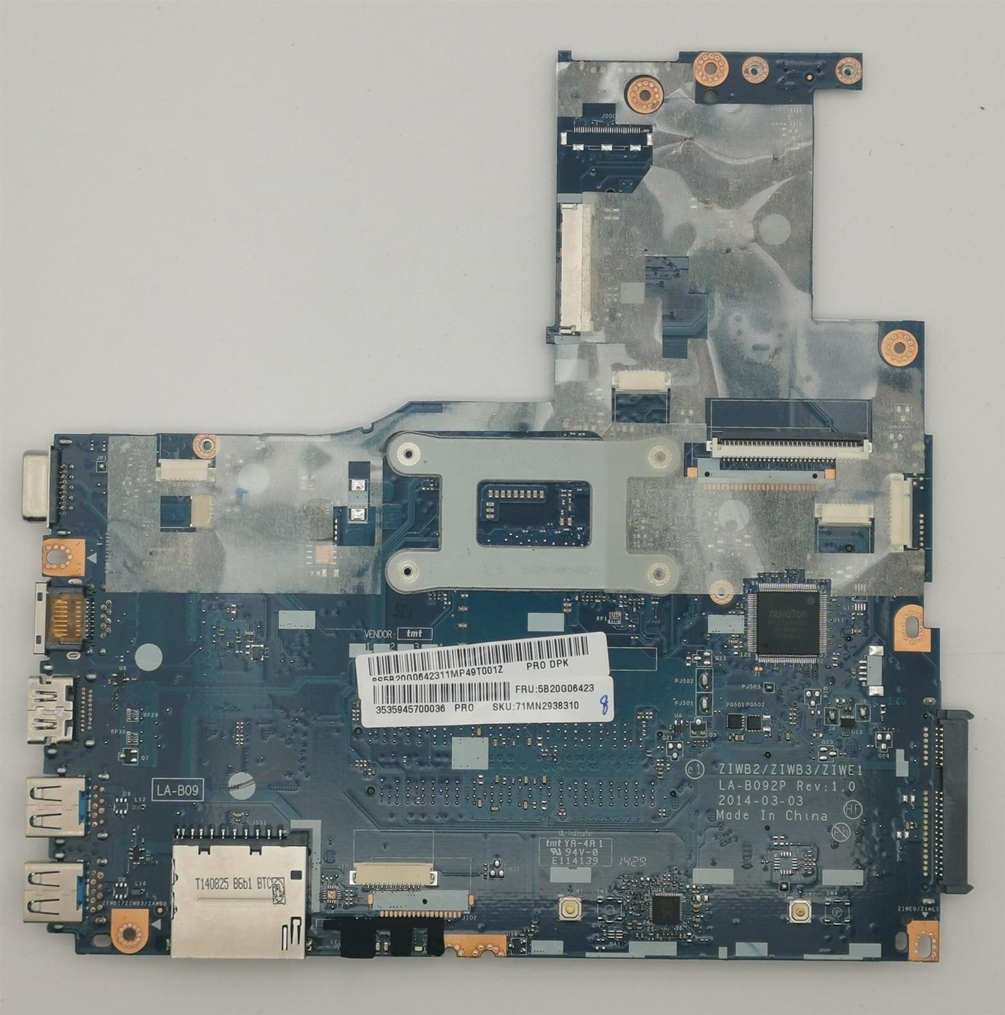 Lenovo 5B20G06423 CB50-70W8PUMAI3-4005UFPNDOC1000