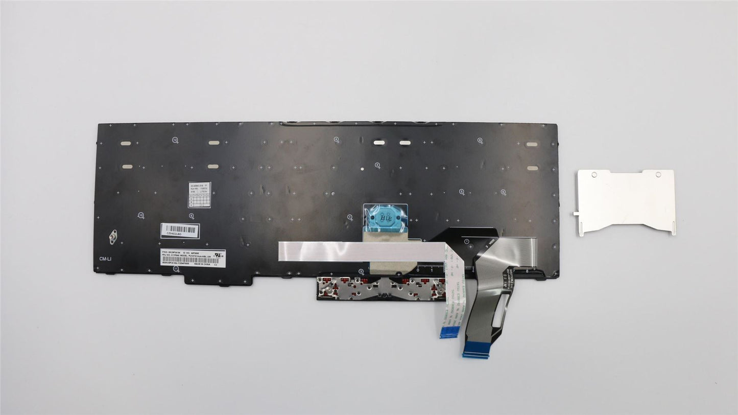 Lenovo ThinkPad L580 L590 E580 E585 T590 E590 E595 Keyboard Danish Black 01YP649