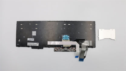 Lenovo ThinkPad L580 L590 E580 E585 T590 E590 E595 Keyboard Danish Black 01YP649