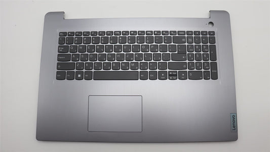 Lenovo IdeaPad 3 17IRU7 Palmrest Cover Touchpad Keyboard Hebrew 5CB1L55582
