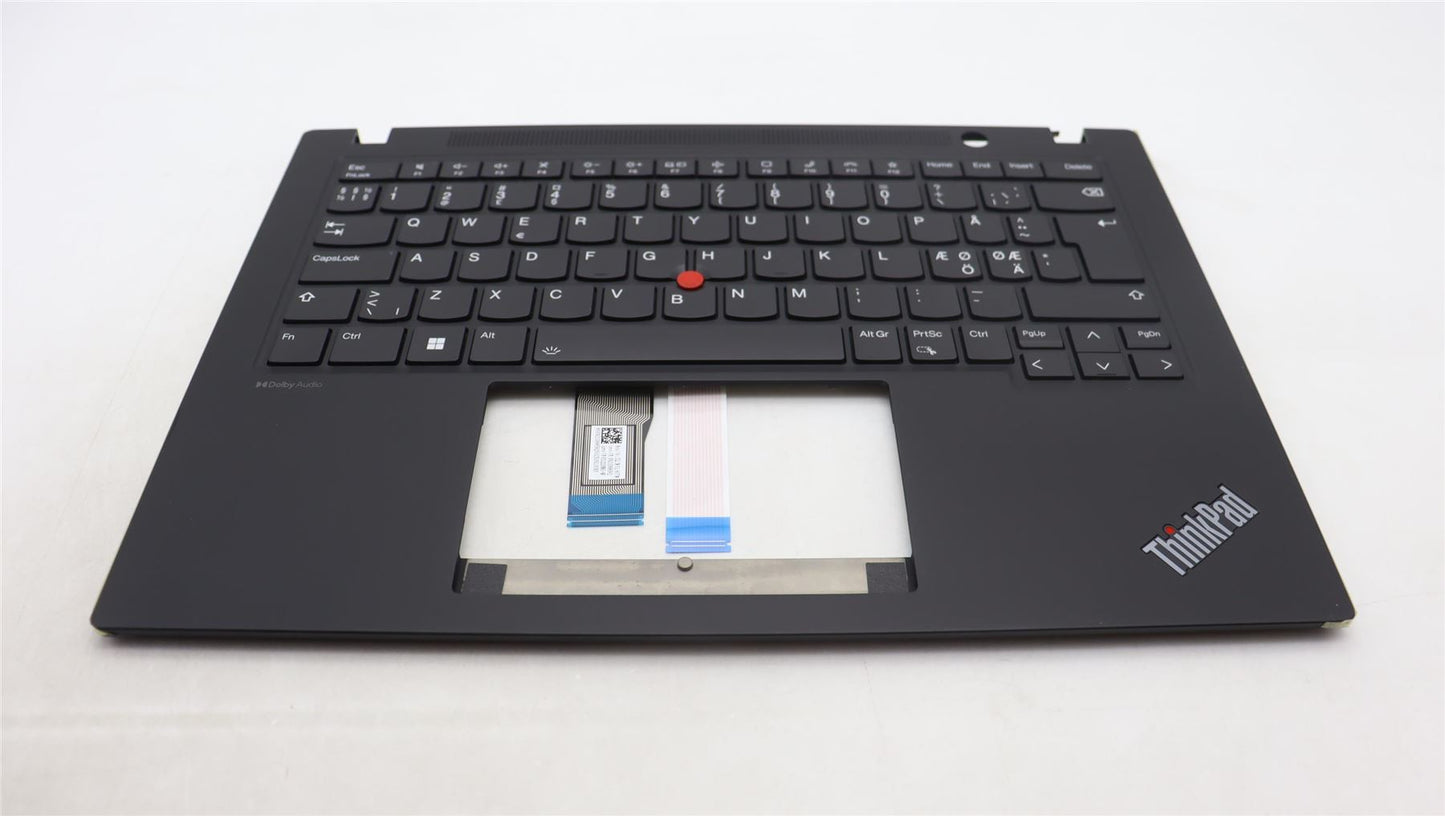 Lenovo ThinkPad T14s Gen 4 Palmrest Cover Keyboard Nordic Black 5M11L92896