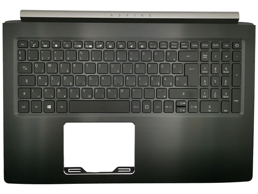 Acer Aspire A715-72G Palmrest Cover Keyboard Hungarian Black 6B.GXBN2.018