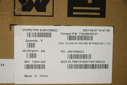 Lenovo UpperCaseASM_TC C21A4 HD MGBL 5CB1C88622