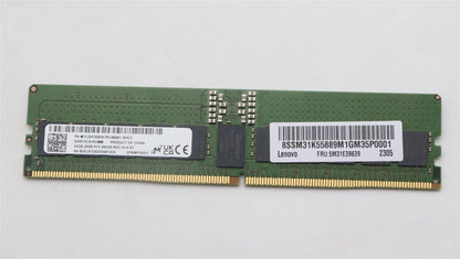 Lenovo 5M31E39639 RDIMM,32GB,DDR5,4800,Micron