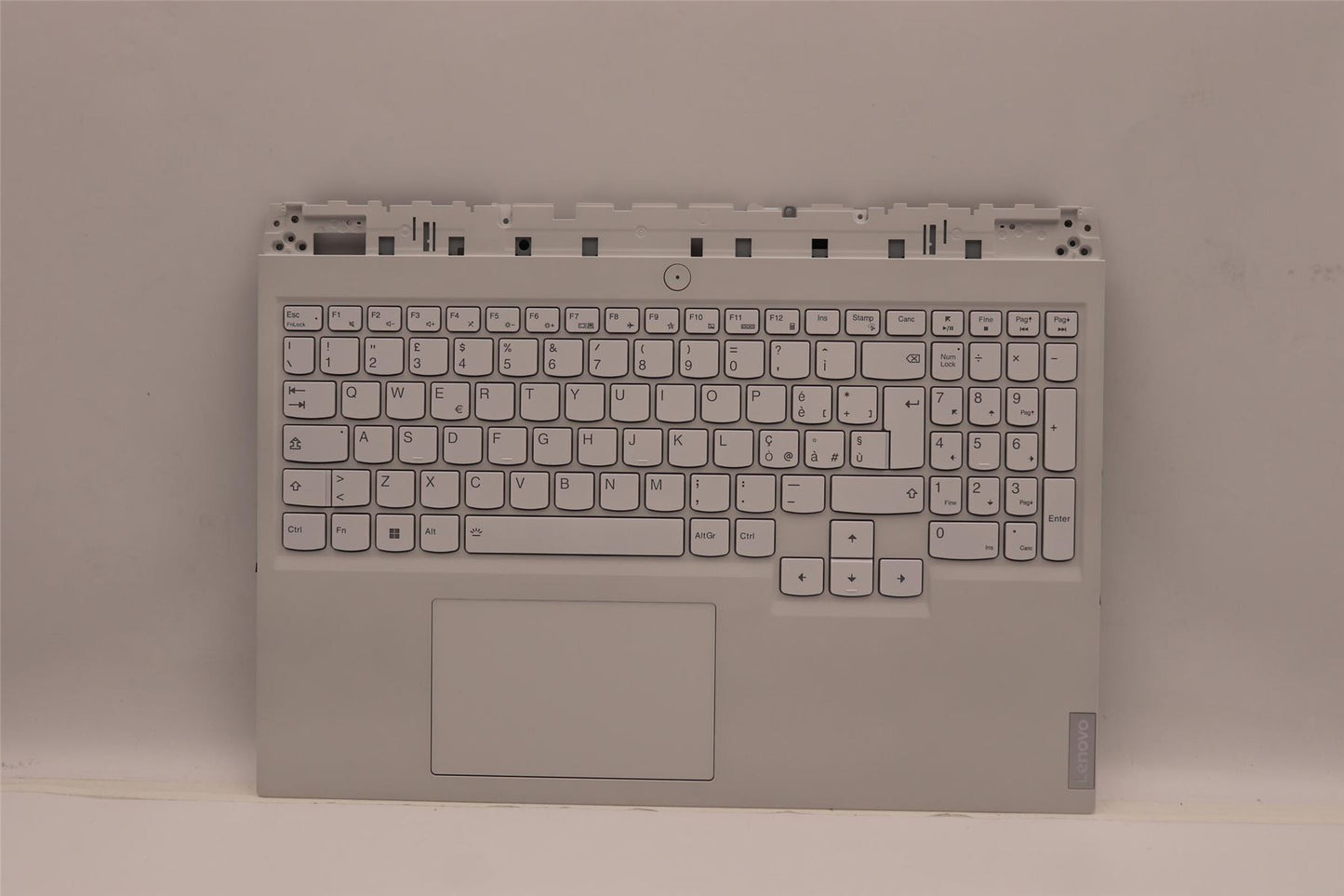 Lenovo 5 16IAH7H Palmrest Cover Touchpad Keyboard Italian Storm Grey 5CB1F38567