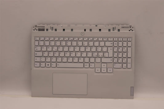 Lenovo 5 16IAH7H Palmrest Cover Touchpad Keyboard Italian Storm Grey 5CB1F38567