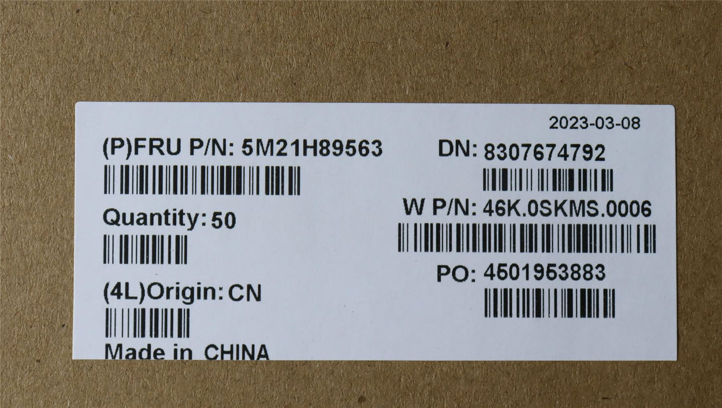 Lenovo MECHANICAL FRU MECH PACKAGE T-PAD SSD 5M21H89563
