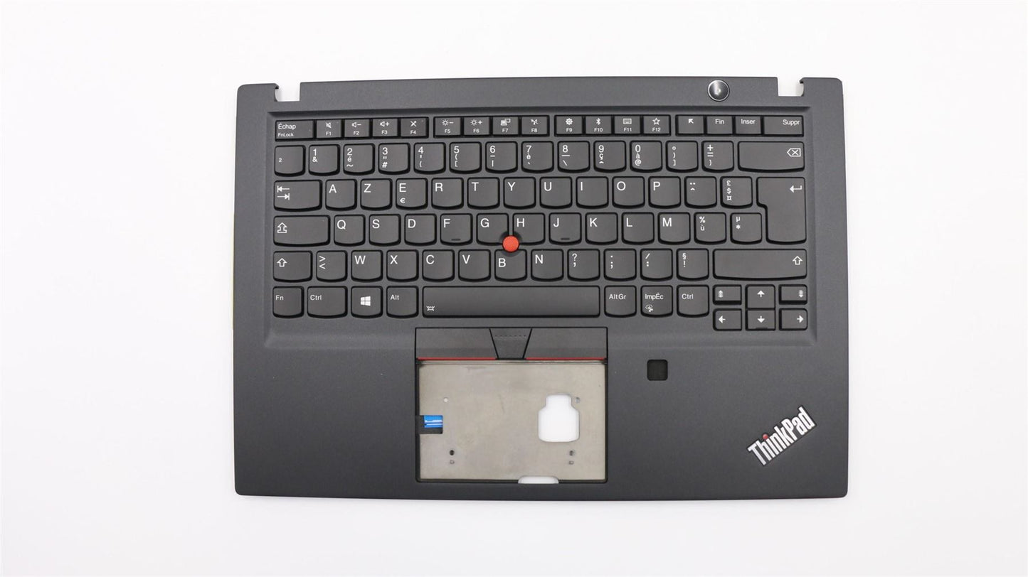 Lenovo ThinkPad T490s Keyboard Palmrest French Black Backlit 02HM283