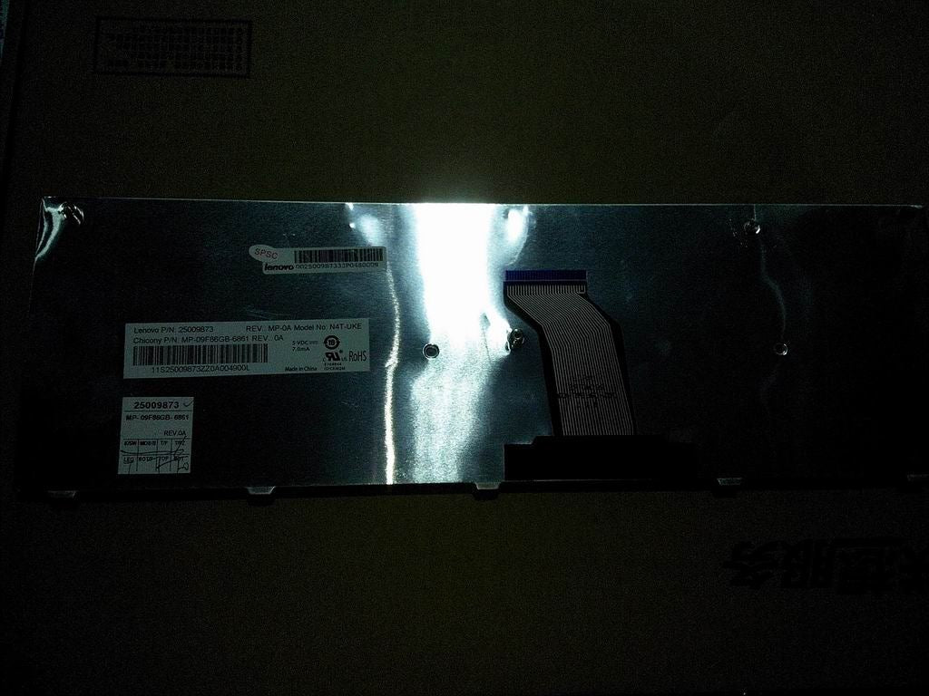 Clavier Lenovo IdeaPad Z500 Royaume-Uni Noir 25009873
