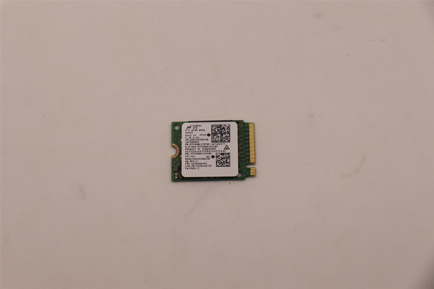 Lenovo ThinkEdge SE10 Solid State Drive SSD 5SS0V06403