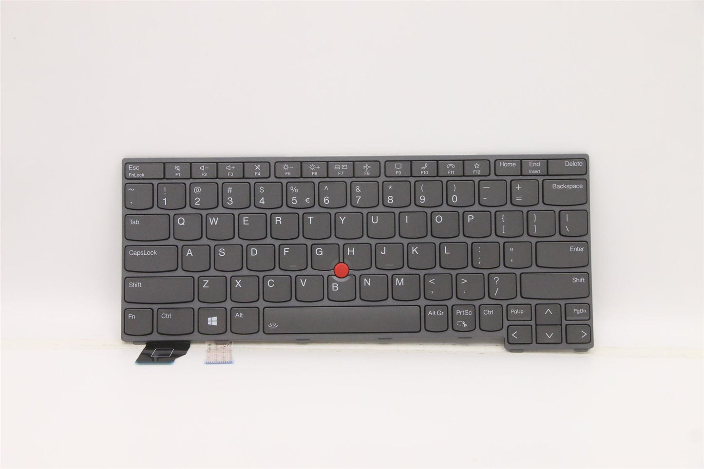 Lenovo ThinkPad X13 2 Keyboard US Europe Grey Backlit 5N21A21982