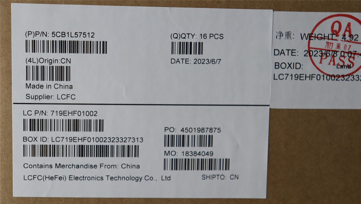 Lenovo FRU KT4DA_DCOVER_SWG_WLAN_SUB_ASSY 5CB1L57512