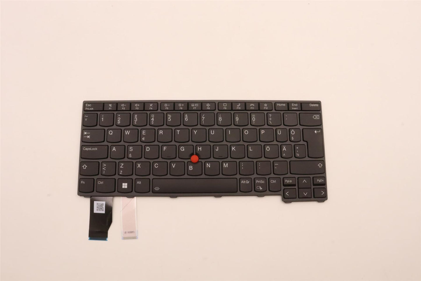 Lenovo ThinkPad L13 Gen 4 Keyboard Estonian Black Backlit 5N21H77234
