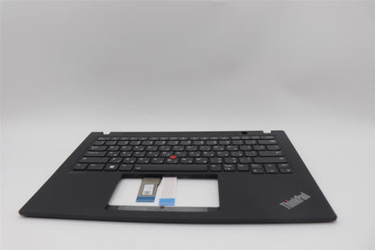 Lenovo ThinkPad T14s Gen 4 Keyboard Palmrest Top Cover Hebrew Black 5M11L93012