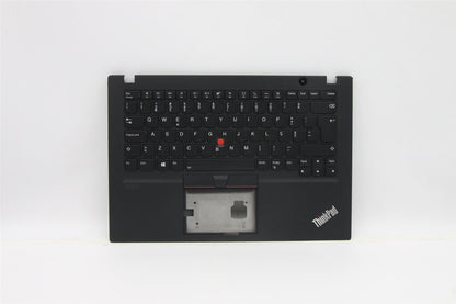 Lenovo ThinkPad T14s Keyboard Palmrest Top Cover Portuguese Black 5M10Z41315