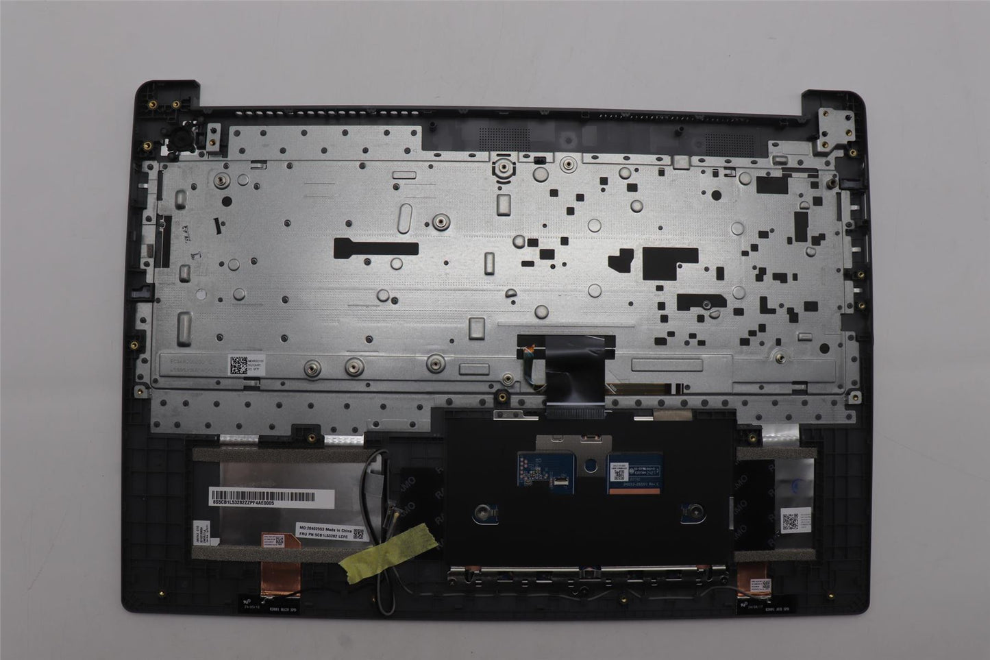 Lenovo IdeaPad 3 16IRU8 Palmrest Cover Touchpad Keyboard Belgian 5CB1L53282
