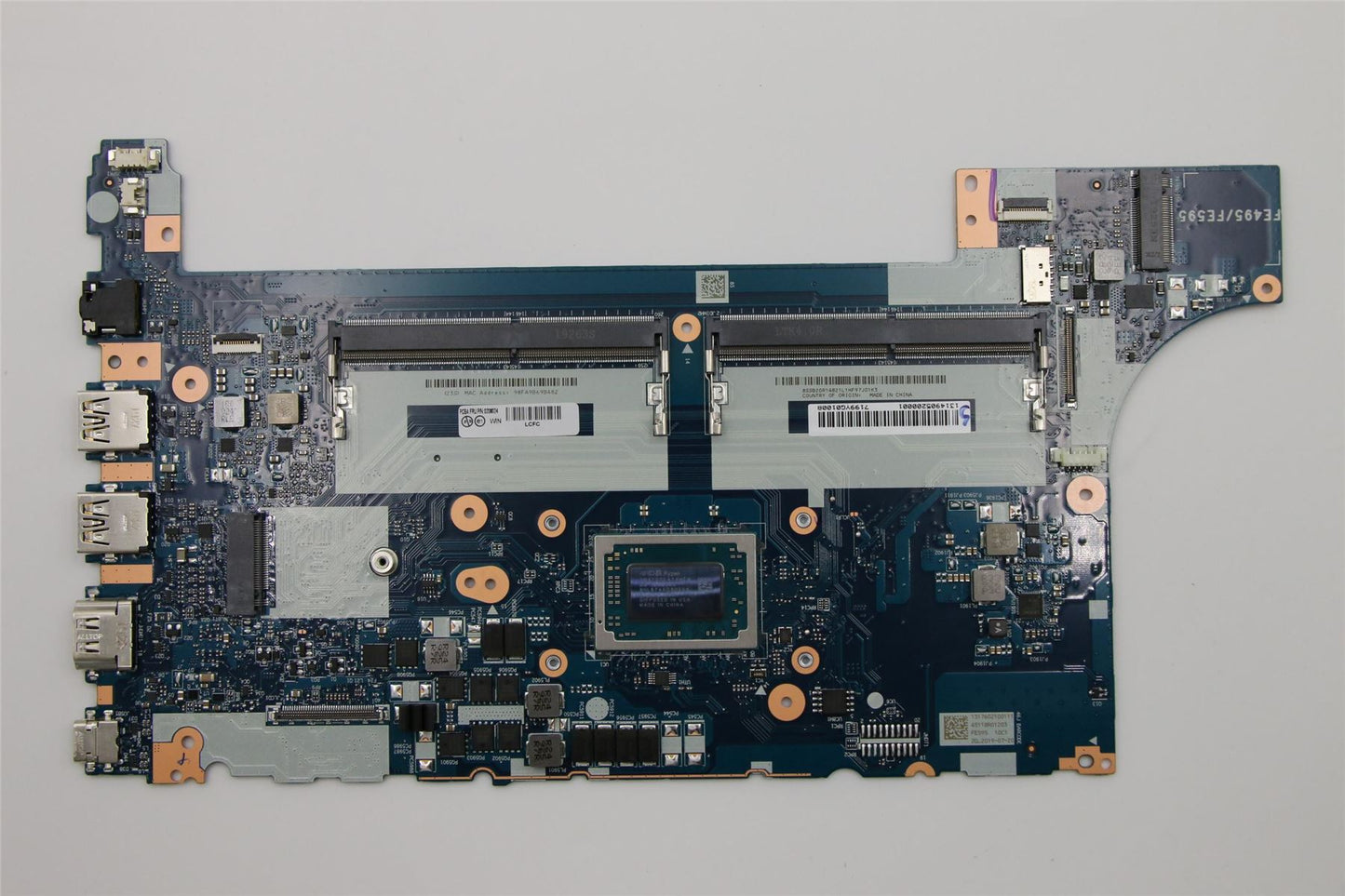 Lenovo ThinkPad E595 Motherboard Mainboard UMA AMDR73700U 02DM024