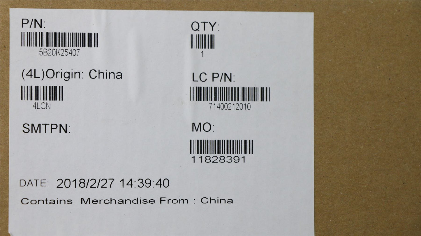 Lenovo 5B20K25407 MBL80QQ I35005UP UMA WIN