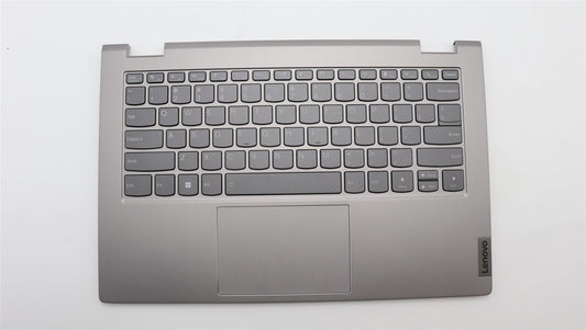 Lenovo Yoga 14s G3 IRU Palmrest Cover Touchpad Keyboard US Silver 5CB1L43725