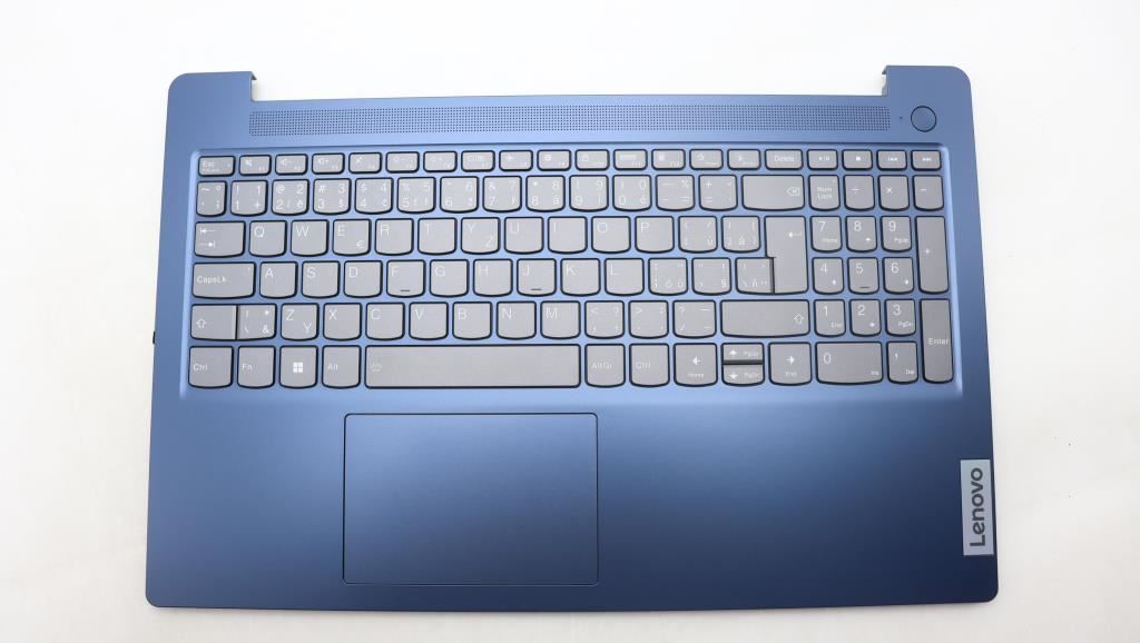 Lenovo IdeaPad 3 15IAN8 Palmrest Cover Touchpad Keyboard Abyss Blue 5CB1K91111