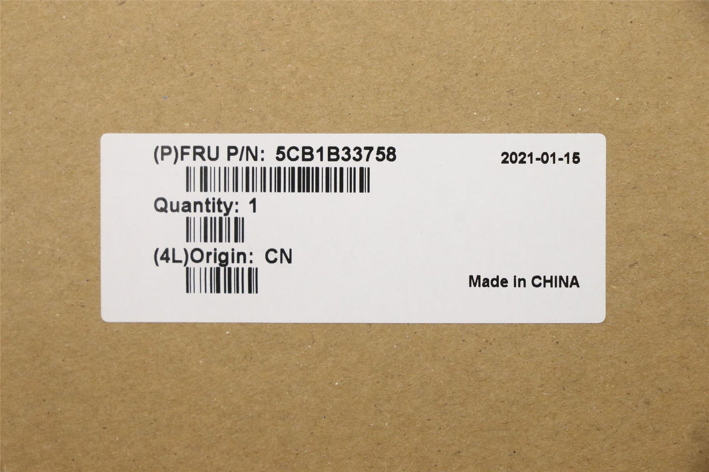 Lenovo UpperCase ASM_FRA/ENG C20VD HDMGBL 5CB1B33758