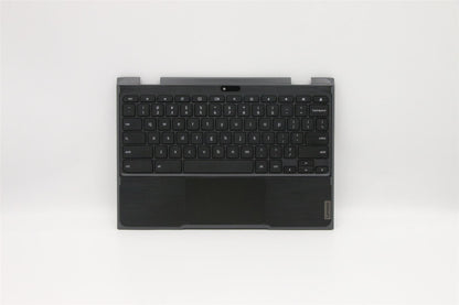 Lenovo Chromebook 300e 2nd AST Keyboard Palmrest Top Cover US Black 5CB0Z21553