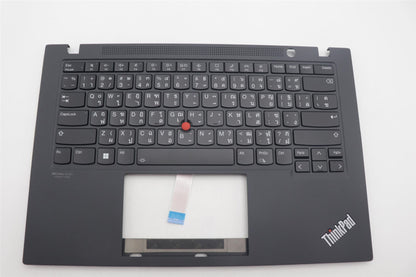 Lenovo ThinkPad T14s Gen 2 Keyboard Palmrest Top Cover Thai Black 5M11A37454