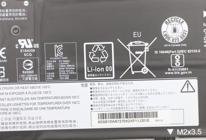 Lenovo Yoga 730-13IWL 730-13IKB Battery 7.68V 48Wh 5B10Q38237