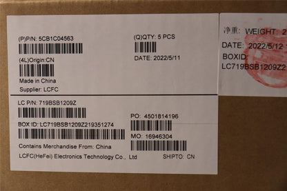 Lenovo Upper Case ASM_SWS L82H7 SD NFPBLD 5CB1C04563