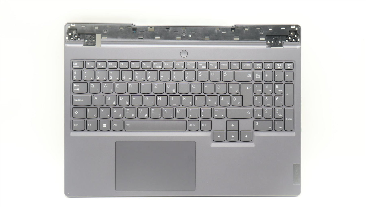Lenovo 5 15ARH7H Palmrest Cover Touchpad Keyboard Hungarian Backlit 5CB1H68469