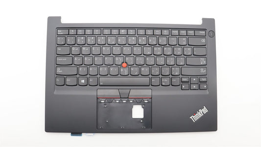 Lenovo ThinkPad E14 Gen 4 s Keyboard Palmrest Top Cover Arabic Black 5M11H58920