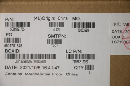 Lenovo Upper Case ASM_THAI L82H7ABNFPNBLD 5CB1B97765
